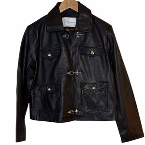 Rebecca Minkoff Black Military Jacket